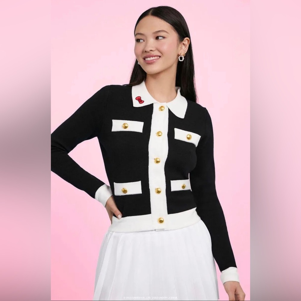 Forever 21 X Hello kitty  X XO Kitty collab cardigan